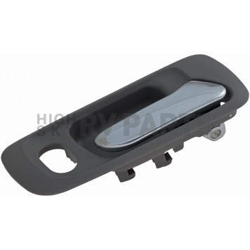 Help! By Dorman Interior Door Handle - Lever Plastic Gray Housing With Silver Lever Single - 92399-2