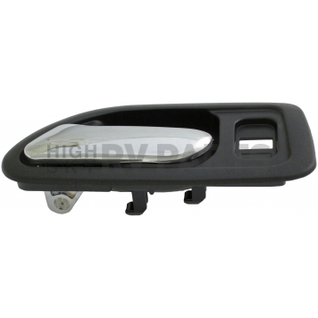 Help! By Dorman Interior Door Handle - Plastic Black Housing With Silver Lever Single - 92404
