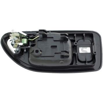 Help! By Dorman Interior Door Handle - Plastic Black Housing With Silver Lever Single - 92404-1