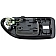 Help! By Dorman Interior Door Handle - Plastic Black Housing With Silver Lever Single - 92404