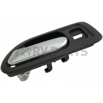 Help! By Dorman Interior Door Handle - Plastic Black Housing With Silver Lever Single - 92404-2