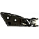 Help! By Dorman Interior Door Handle - Plastic Taupe Housing With Silver Lever Single - 81473