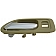 Help! By Dorman Interior Door Handle - Plastic Beige Housing With Silver Lever Single - 92406