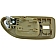Help! By Dorman Interior Door Handle - Plastic Beige Housing With Silver Lever Single - 92406