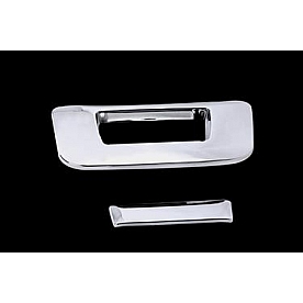 Paramount Automotive Tailgate Handle Cover - ABS Plastic Silver - 640115