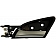 Help! By Dorman Interior Door Handle - Lever Plastic Gray Housing With Silver Lever Single - 81478