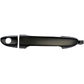Help! By Dorman Exterior Door Handle - Plastic Black Single - 80752