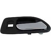 Help! By Dorman Interior Door Handle - Plastic Dark Gray Housing With Silver Lever Single - 92413