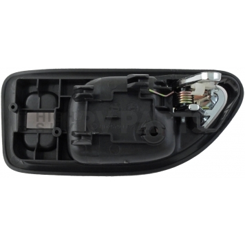 Help! By Dorman Interior Door Handle - Plastic Dark Gray Housing With Silver Lever Single - 92413-1