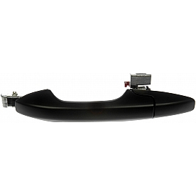 Help! By Dorman Exterior Door Handle - Plastic Black Single - 81482