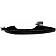 Help! By Dorman Exterior Door Handle - Plastic Black Single - 81482