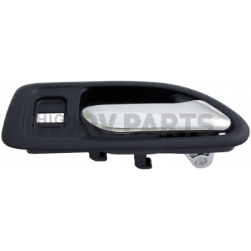 Help! By Dorman Interior Door Handle - Plastic Black Housing With Silver Lever Single - 92414