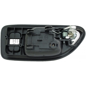 Help! By Dorman Interior Door Handle - Plastic Black Housing With Silver Lever Single - 92414-1
