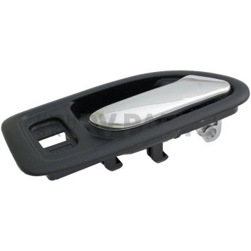 Help! By Dorman Interior Door Handle - Plastic Black Housing With Silver Lever Single - 92414-2