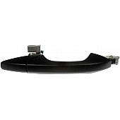 Help! By Dorman Exterior Door Handle - Plastic Black Single - 81483
