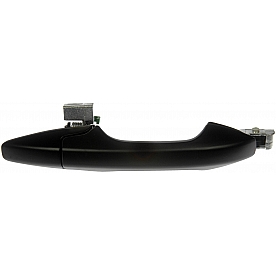 Help! By Dorman Exterior Door Handle - Plastic Black Single - 81483