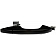 Help! By Dorman Exterior Door Handle - Plastic Black Single - 81483