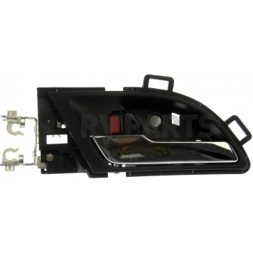 Help! By Dorman Interior Door Handle - Plastic Charcoal Housing With Silver Lever Single - 81484