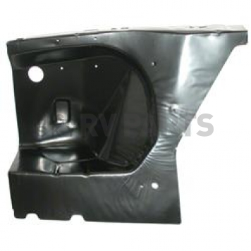 Goodmark Industries Fender Apron - Steel Black Electro Deposit Primer (EDP) Single - FM35564R