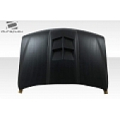 Extreme Dimensions Hood - Primered Fiberglass Black - 108494