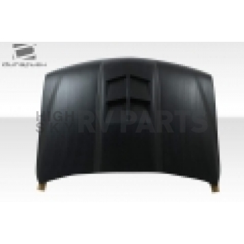 Extreme Dimensions Hood - Primered Fiberglass Black - 108494