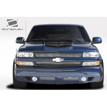 Extreme Dimensions Hood - Primered Fiberglass Black - 108494-1