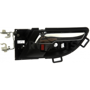 Help! By Dorman Interior Door Handle - Plastic Charcoal Housing With Silver Lever Single - 81485