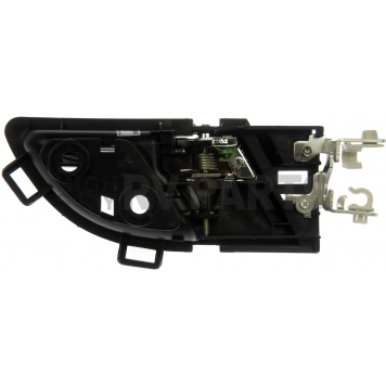 Help! By Dorman Interior Door Handle - Plastic Charcoal Housing With Silver Lever Single - 81485-1