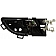 Help! By Dorman Interior Door Handle - Plastic Charcoal Housing With Silver Lever Single - 81485