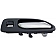 Help! By Dorman Interior Door Handle - Plastic Black Housing With Silver Lever Single - 92417