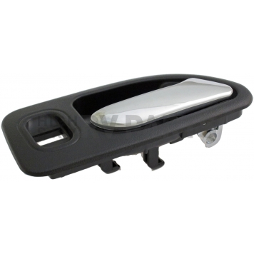 Help! By Dorman Interior Door Handle - Plastic Black Housing With Silver Lever Single - 92417-2