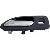 Help! By Dorman Interior Door Handle - Plastic Black Housing With Silver Lever Single - 92418