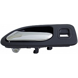 Help! By Dorman Interior Door Handle - Plastic Black Housing With Silver Lever Single - 92418
