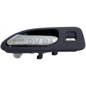 Help! By Dorman Interior Door Handle - Plastic Black Housing With Silver Lever Single - 92418