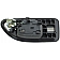 Help! By Dorman Interior Door Handle - Plastic Black Housing With Silver Lever Single - 92418