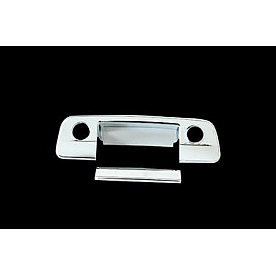 Paramount Automotive Tailgate Handle Cover - ABS Plastic Silver - 640208