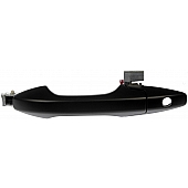 Help! By Dorman Exterior Door Handle - Plastic Black Single - 81486