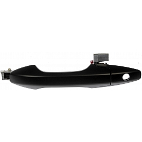 Help! By Dorman Exterior Door Handle - Plastic Black Single - 81486