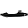 Help! By Dorman Exterior Door Handle - Plastic Black Single - 81486