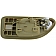 Help! By Dorman Interior Door Handle - Plastic Beige Housing With Silver Lever Single - 92419