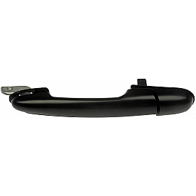 Help! By Dorman Exterior Door Handle - Plastic Silver/ Black Single - 80769