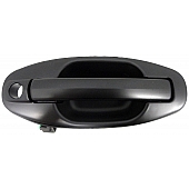 Help! By Dorman Exterior Door Handle - Plastic Black Single - 82257