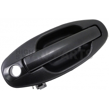 Help! By Dorman Exterior Door Handle - Plastic Black Single - 82257-2