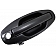 Help! By Dorman Exterior Door Handle - Plastic Black Single - 82257