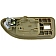 Help! By Dorman Interior Door Handle - Plastic Beige Housing With Silver Lever Single - 92420