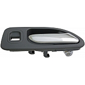 Help! By Dorman Interior Door Handle - Plastic Light Gray Housing With Silver Lever Single - 92421