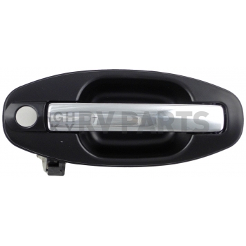 Help! By Dorman Exterior Door Handle - Plastic Silver Lever And Black Housing Single - 82258
