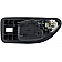 Help! By Dorman Interior Door Handle - Plastic Blue Housing With Silver Lever Single - 92423