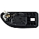 Help! By Dorman Interior Door Handle - Plastic Blue Housing With Silver Lever Single - 92424