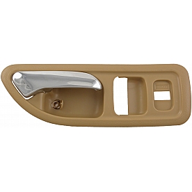 Help! By Dorman Interior Door Handle - Plastic Beige Housing With Silver Lever Single - 92425